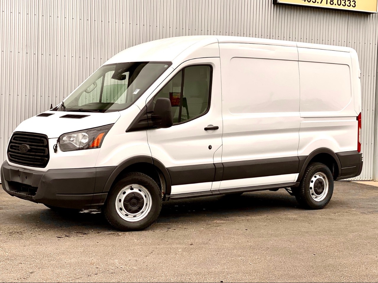 USED 2016 Ford Transit Cargo Van Other T-250 130" Med Rf 9000 GVWR Sliding RH Dr Calgary AB T2G 4P2
