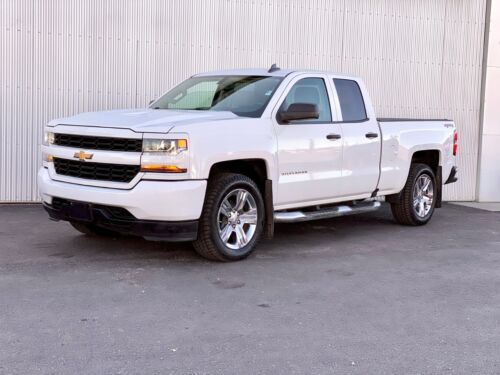 USED 2017 Chevrolet Silverado 1500 Custom Double Cab Standard Box 4-Wheel Drive Custom Calgary AB T2G 4P2