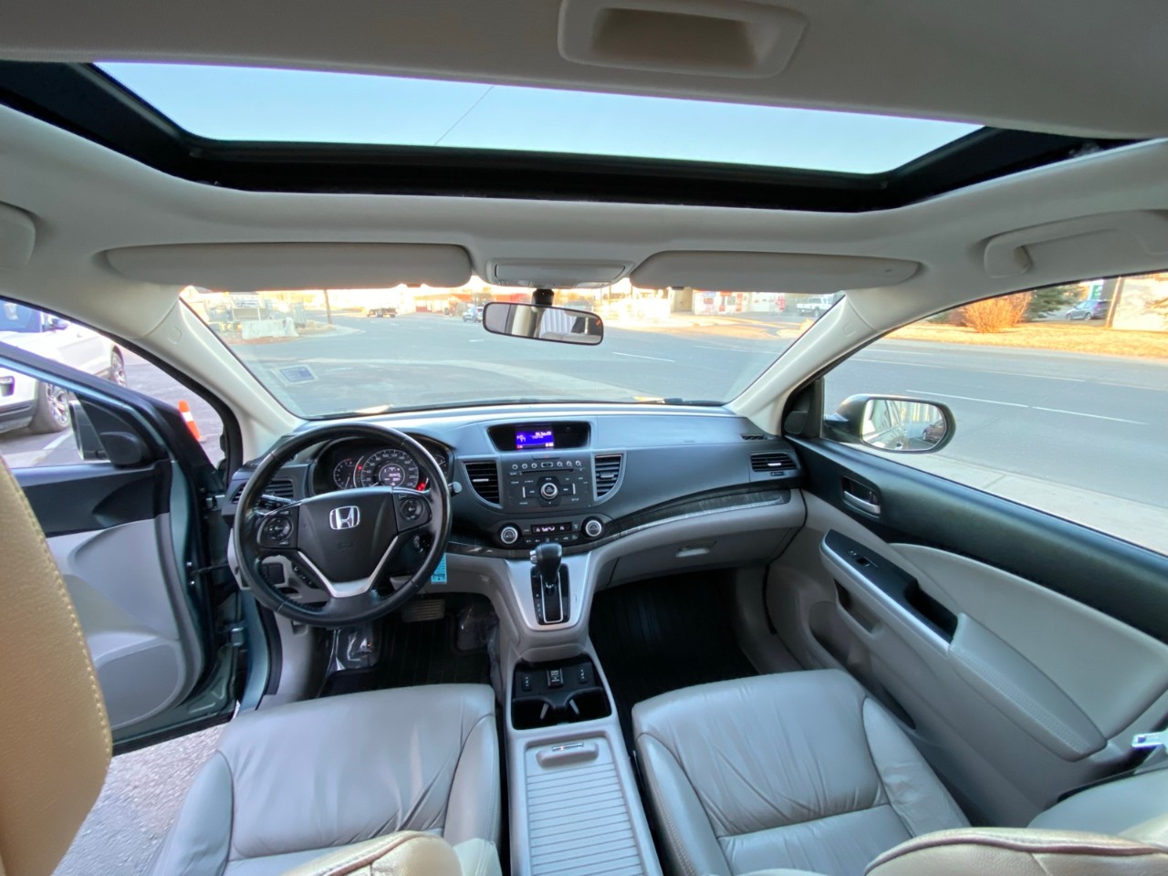 2012 Honda CR-V EX-L 4WD EX-L / LEATHER / BACKUP CAMERA / SUNROOF - Image 4