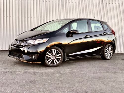 USED 2015 Honda Fit EX-L EX-L CVT with Navigation /  LEATHER / BACKUP CAM / SUNROOF Calgary AB T2G 4P2