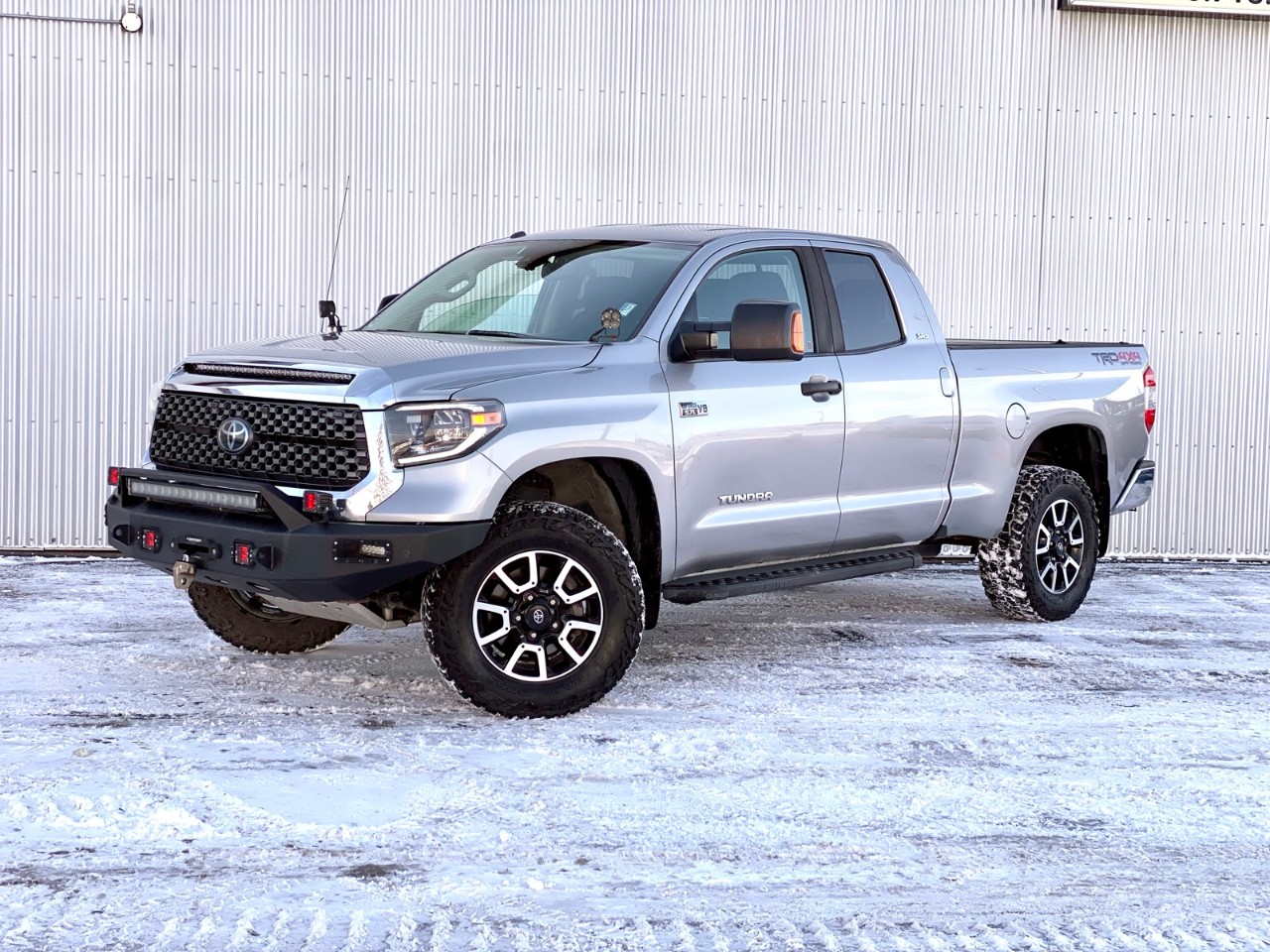 USED 2019 Toyota Tundra SR5 Plus 4x4 Double Cab SR5 Plus 5.7L Calgary AB T2G 4P2